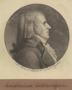 Kaptan Codrington by Charles B. J. Févret de Saint Mémin