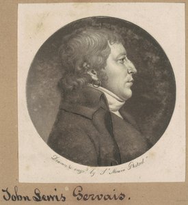 Charles A.N.D. Gervais by Charles B. J. Févret de Saint Mémin