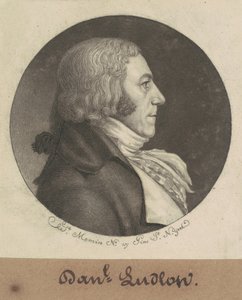 Daniel Ludlow by Charles B. J. Févret de Saint Mémin