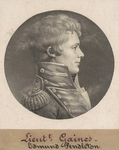 Edmund Pendleton Kazanıyor by Charles B. J. Févret de Saint Mémin