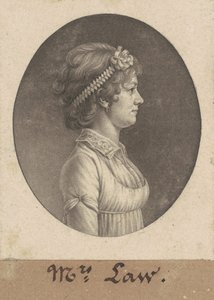 Elizabeth Parke Custis Yasası by Charles B. J. Févret de Saint Mémin
