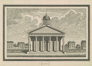 Esperanza, Kilise by Charles B. J. Févret de Saint Mémin