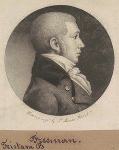 Özgür adam by Charles B. J. Févret de Saint Mémin