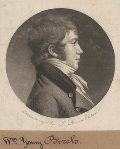George Biber by Charles B. J. Févret de Saint Mémin