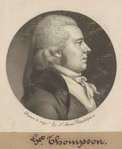 George Thompson by Charles B. J. Févret de Saint Mémin