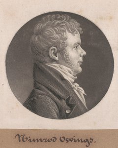 Isaac Van Biber by Charles B. J. Févret de Saint Mémin