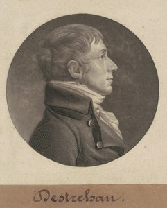 Jean Noel Destrehan by Charles B. J. Févret de Saint Mémin