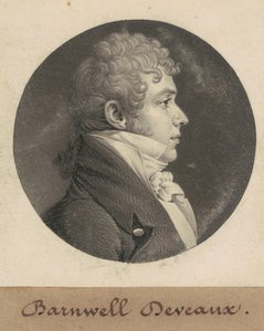 John Barnwell Deveaux by Charles B. J. Févret de Saint Mémin