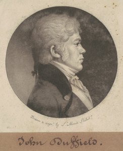 John Duffield by Charles B. J. Févret de Saint Mémin