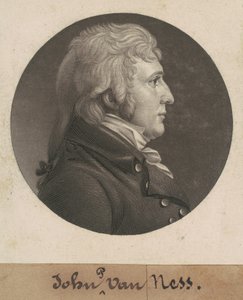 John Peter Van Ness by Charles B. J. Févret de Saint Mémin