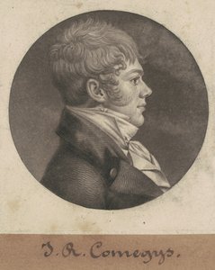 John R. Comegys by Charles B. J. Févret de Saint Mémin