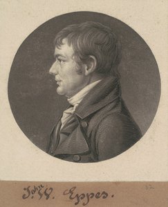 John Wayles bir şey by Charles B. J. Févret de Saint Mémin