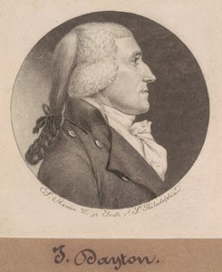 Jonathan Dayton by Charles B. J. Févret de Saint Mémin