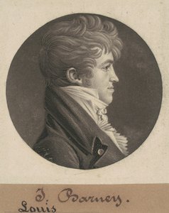 Louis Barney by Charles B. J. Févret de Saint Mémin