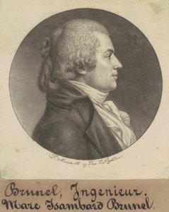 Mark Isambard Brunel by Charles B. J. Févret de Saint Mémin