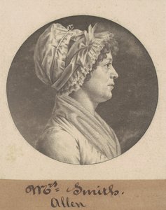 Bayan Smith by Charles B. J. Févret de Saint Mémin