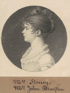 Bayan William Drayton by Charles B. J. Févret de Saint Mémin
