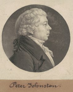 Peter Johnston, Jr. by Charles B. J. Févret de Saint Mémin