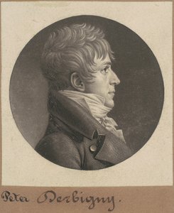 Pierre Auguste Charles Bourguignon Derbigny by Charles B. J. Févret de Saint Mémin