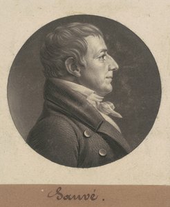Pierre Sauve by Charles B. J. Févret de Saint Mémin