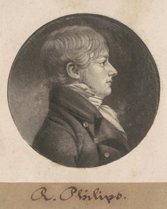 R.Philips by Charles B. J. Févret de Saint Mémin