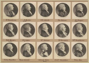 Saint-Mémin Portreler Koleksiyonu, Grup 12 by Charles B. J. Févret de Saint Mémin