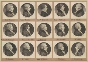 Saint-Mémin Portreler Koleksiyonu, Grup 13 by Charles B. J. Févret de Saint Mémin