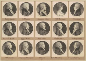 Saint-Mémin Portreler Koleksiyonu, Grup 16 by Charles B. J. Févret de Saint Mémin