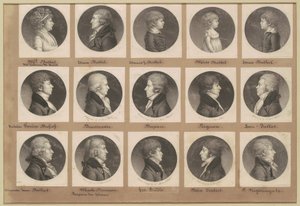 Saint-Mémin Portreler Koleksiyonu, Grup 19 by Charles B. J. Févret de Saint Mémin