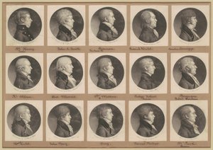 Saint-Mémin Portreler Koleksiyonu, Grup 22 by Charles B. J. Févret de Saint Mémin