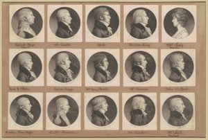 Saint-Mémin Portreler Koleksiyonu, Grup 23 by Charles B. J. Févret de Saint Mémin