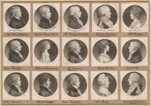 Saint-Mémin Portre Koleksiyonu, Grup 24 by Charles B. J. Févret de Saint Mémin