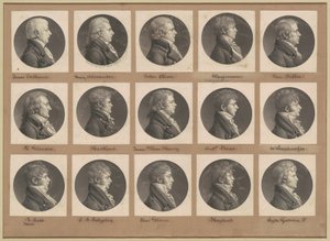 Saint-Mémin Portreler Koleksiyonu, Grup 26 by Charles B. J. Févret de Saint Mémin