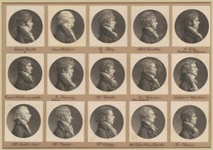 Saint-Mémin Portreler Koleksiyonu, Grup 28 by Charles B. J. Févret de Saint Mémin