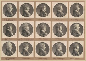 Saint-Mémin Portre Koleksiyonu, Grup 29 by Charles B. J. Févret de Saint Mémin