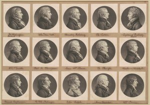Saint-Mémin Portre Koleksiyonu, Grup 33 by Charles B. J. Févret de Saint Mémin