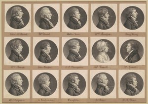 Saint-Mémin Portreler Koleksiyonu, Grup 35 by Charles B. J. Févret de Saint Mémin