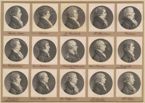 Saint-Mémin Portreler Koleksiyonu, Grup 39 by Charles B. J. Févret de Saint Mémin