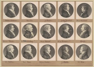 Saint-Mémin Portreler Koleksiyonu, Grup 40 by Charles B. J. Févret de Saint Mémin