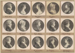 Saint-Mémin Portreler Koleksiyonu, Grup 44 by Charles B. J. Févret de Saint Mémin