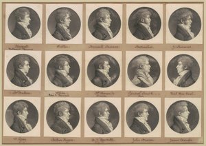 Saint-Mémin Portreler Koleksiyonu, Grup 45 by Charles B. J. Févret de Saint Mémin