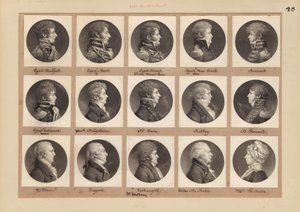 Saint-Mémin Portreler Koleksiyonu, Grup 48 by Charles B. J. Févret de Saint Mémin