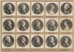 Saint-Mémin Portreler Koleksiyonu, Grup 49 by Charles B. J. Févret de Saint Mémin