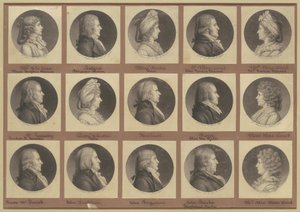 Saint-Mémin Portre Koleksiyonu, 4. Grup by Charles B. J. Févret de Saint Mémin