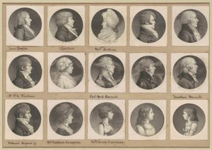 Saint-Mémin Portreler Koleksiyonu, Grup 52 by Charles B. J. Févret de Saint Mémin