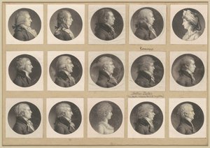 Saint-Mémin Portreler Koleksiyonu, Grup 53 by Charles B. J. Févret de Saint Mémin