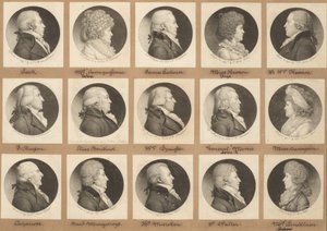 Saint-Mémin Portreler Koleksiyonu, Grup 9 by Charles B. J. Févret de Saint Mémin