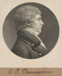 samuel hambleton by Charles B. J. Févret de Saint Mémin
