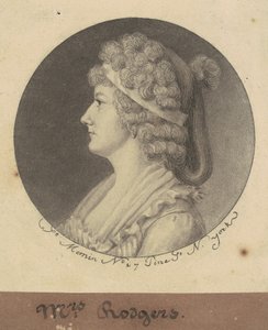 Sarah Elizabeth Rogers by Charles B. J. Févret de Saint Mémin