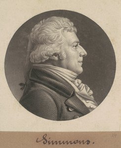 Simmons by Charles B. J. Févret de Saint Mémin